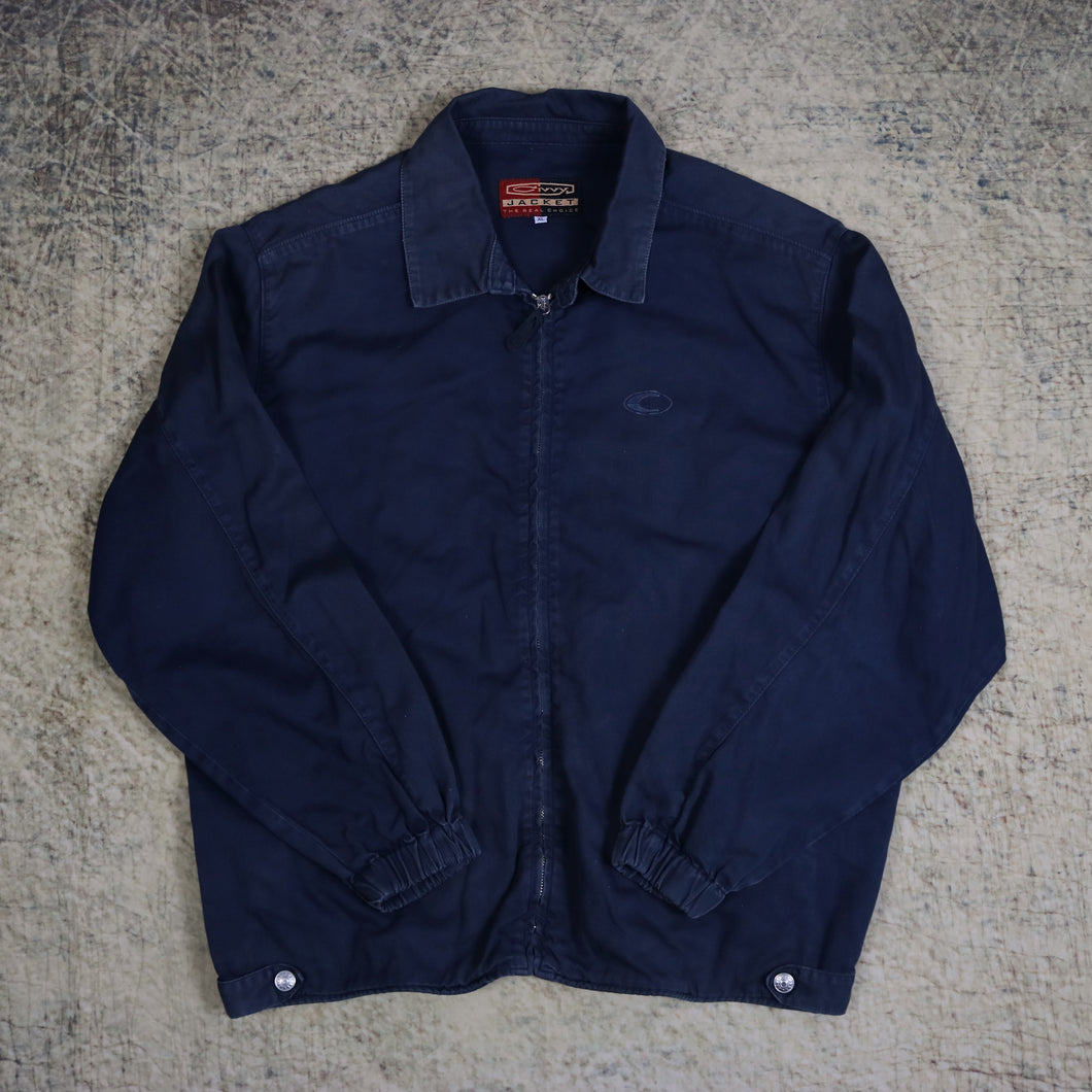 Vintage 90's Faded Navy Civvy Chore Jacket | XL