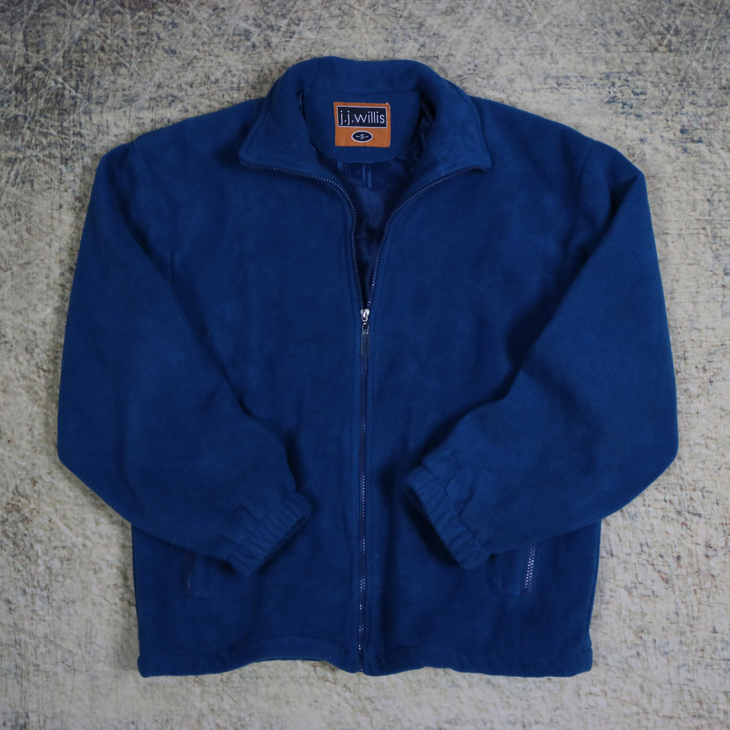 Vintage 90's Teal J.J. Willis Fleece Jacket | Large