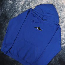 Load image into Gallery viewer, Royal Blue Killer Whale Hoodie
