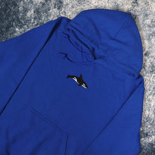Load image into Gallery viewer, Royal Blue Killer Whale Hoodie
