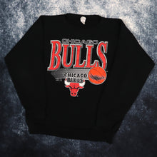 Load image into Gallery viewer, Vintage 90&#39;s Black Chicago Bulls NBA Sweatshirt | Medium
