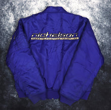 Load image into Gallery viewer, Vintage 90&#39;s Blue Nickelson Bomber Jacket | XL
