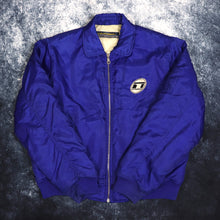 Load image into Gallery viewer, Vintage 90&#39;s Blue Nickelson Bomber Jacket | XL
