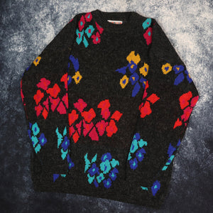 Vintage 90s Abstract Grandad Jumper | XXL