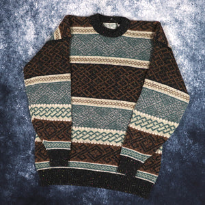 Vintage 90s Antarex Aztec Grandad Jumper | Large