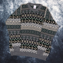 Load image into Gallery viewer, Vintage 90s Aztec Grandad Jumper | Large
