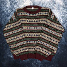 Load image into Gallery viewer, Vintage 90s Aztec Grandad Jumper | XS
