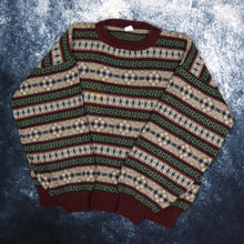 Load image into Gallery viewer, Vintage 90s Aztec Grandad Jumper | XS
