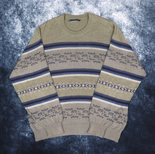 Load image into Gallery viewer, Vintage 90s Bex Casuals Aztec Grandad Jumper | Large
