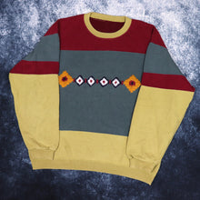 Load image into Gallery viewer, Vintage 90s Colour Block Sweatshirt | Large
