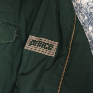 Vintage 90s Forest Green Prince Windbreaker Jacket | XXL