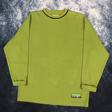 Load image into Gallery viewer, Vintage 90s Green Sonneti Ribbed Sweatshirt | Large
