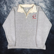 Load image into Gallery viewer, Vintage 90s Grey Limit Line Fire Island 1/4 Zip Sweatshirt | Small
