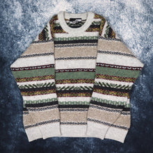 Load image into Gallery viewer, Vintage 90s Monte Carlo Aztec Grandad Jumper | XS
