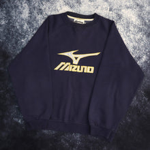 Load image into Gallery viewer, Vintage 90s Navy Mizuno Sweatshirt | Small
