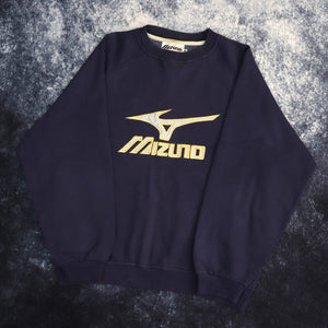 Vintage 90s Navy Mizuno Sweatshirt | Small