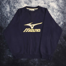 Load image into Gallery viewer, Vintage 90s Navy Mizuno Sweatshirt | Small
