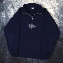 Load image into Gallery viewer, Vintage 90s Navy Snow Dynamite 1/4 Zip Fleece | XXL
