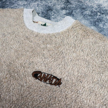 Load image into Gallery viewer, Vintage 90s Oatmeal Canada Sherpa Fleece Sweatshirt | Medium
