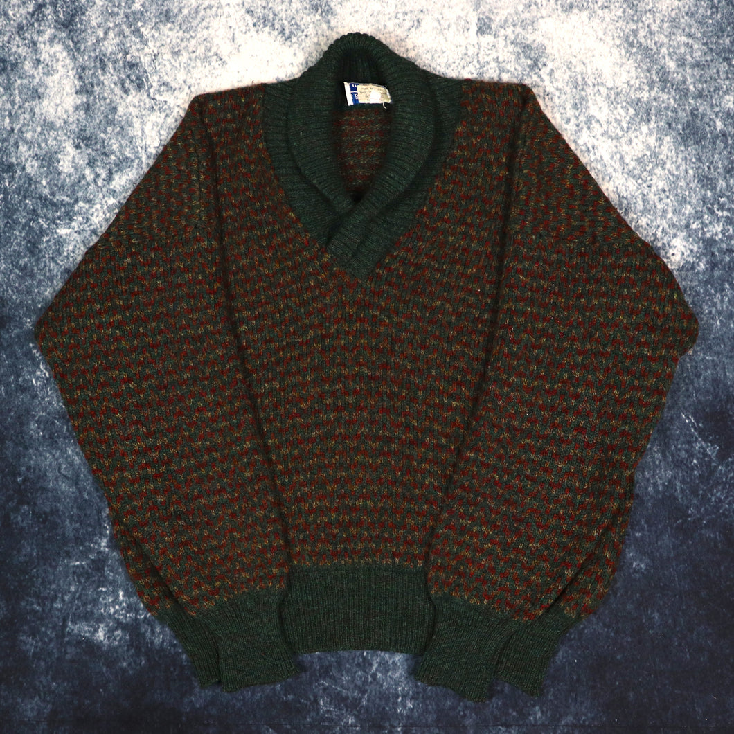 Vintage 90s Wolsey Grandad Jumper | Small