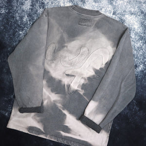 Vintage Acid Wash Weird Fish Sweatshirt | Medium