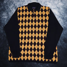 Load image into Gallery viewer, Vintage Argyle The Sweater Shop Collared Jumper | 4XL
