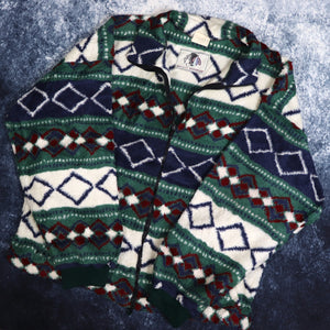 Vintage Aztec Magic Mountain Fleece Jacket | Medium