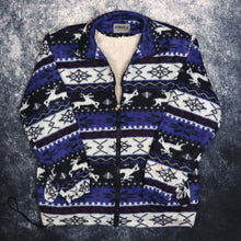 Load image into Gallery viewer, Vintage 90&#39;s Jinhaolai Aztec Fleece Jacket | Large
