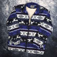 Load image into Gallery viewer, Vintage 90&#39;s Jinhaolai Aztec Fleece Jacket | Large
