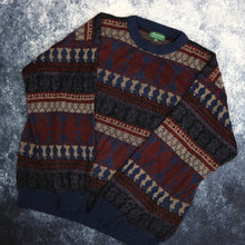 Load image into Gallery viewer, Vintage 90&#39;s Aztec Grandad Jumper
