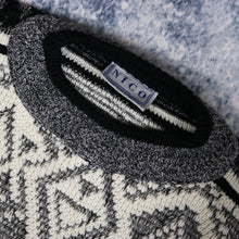 Load image into Gallery viewer, Vintage Aztec Grandad Jumper
