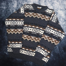 Load image into Gallery viewer, Vintage Aztec Grandad Jumper | Large
