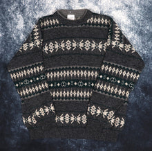 Load image into Gallery viewer, Vintage 90s Aztec Grandad Jumper | XL
