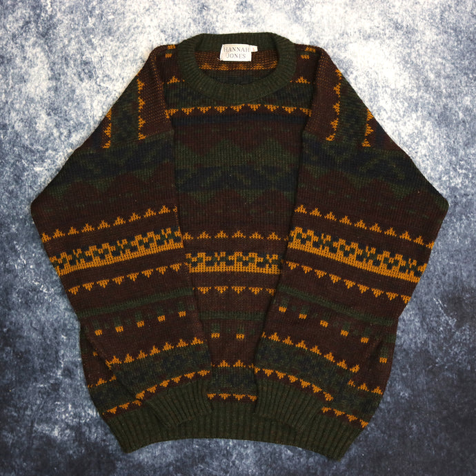 Vintage 90's Aztec Grandad Jumper