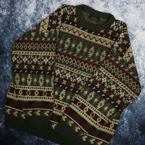 Vintage Aztec Grandad Jumper