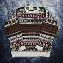 Load image into Gallery viewer, Vintage Aztec Grandad Jumper
