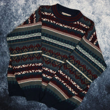 Load image into Gallery viewer, Vintage Aztec Grandad Jumper
