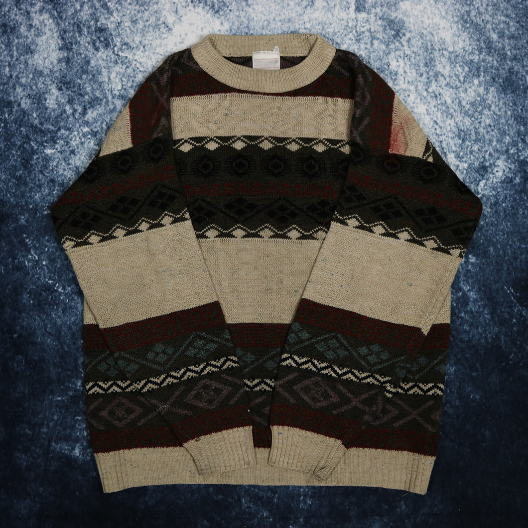Vintage 90's Aztec Grandad Jumper