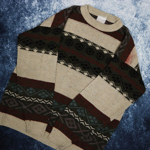 Vintage 90's Aztec Grandad Jumper