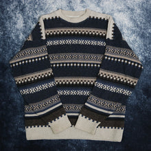 Load image into Gallery viewer, Vintage Aztec Grandad Jumper
