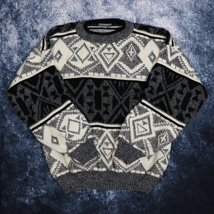 Vintage Aztec Grandad Jumper