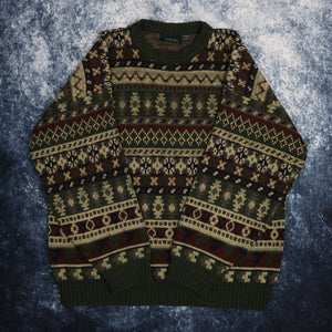 Vintage Aztec Grandad Jumper
