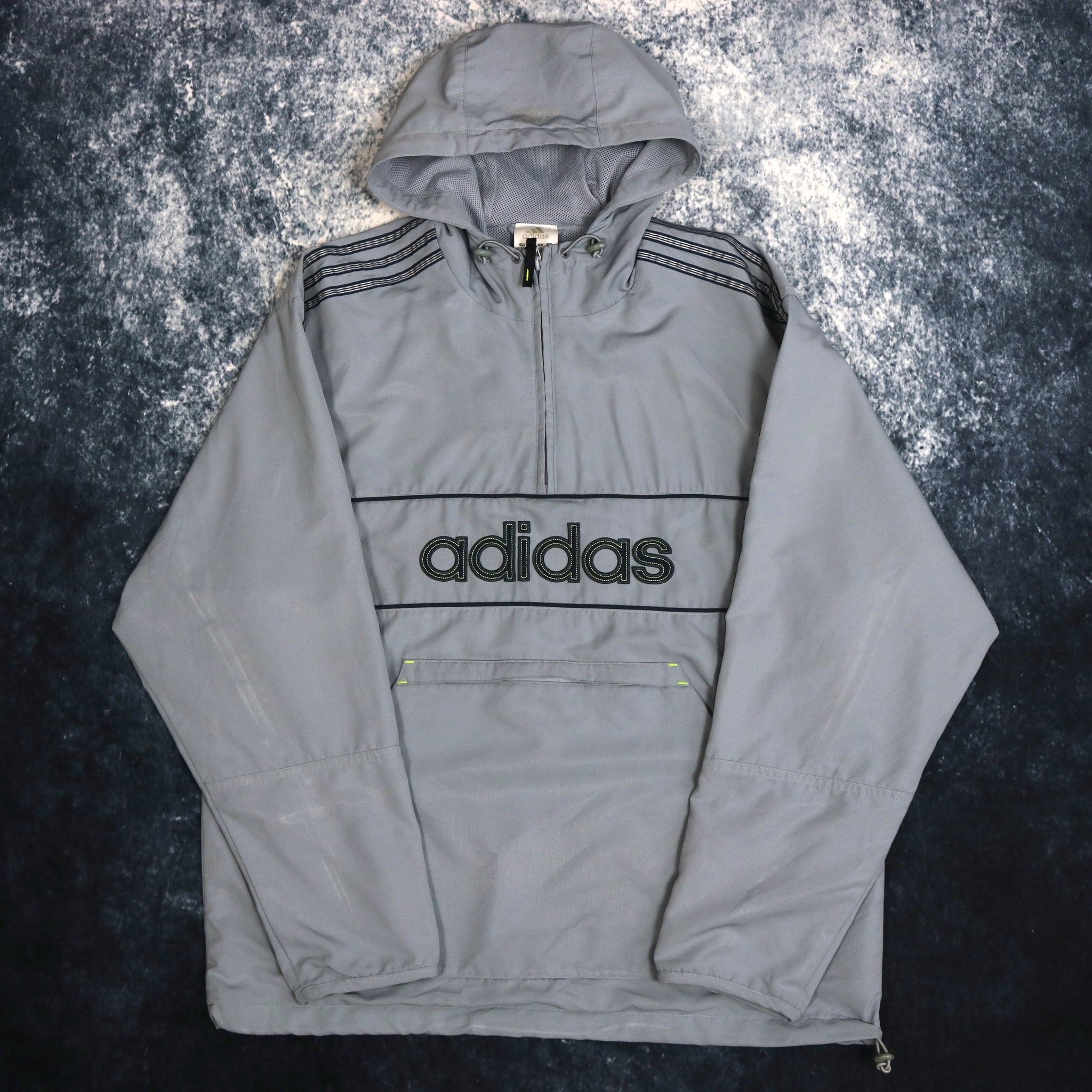 Baby blue deals adidas windbreaker