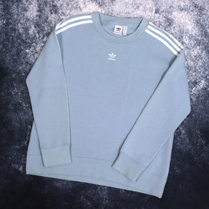 Vintage Baby Blue Adidas Trefoil Sweatshirt | Medium