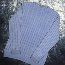 Load image into Gallery viewer, Vintage Baby Blue Cable Knit Style Jumper | Large
