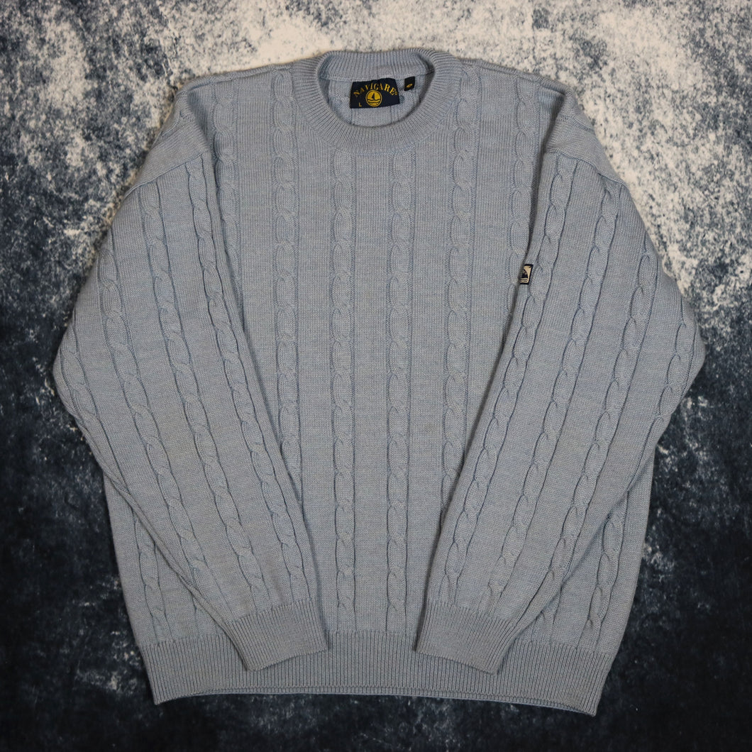 Vintage Baby Blue Navigare Jumper