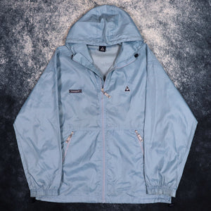 Vintage Baby Blue Le Coq Sportif Windbreaker Jacket | XL