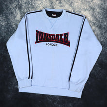 Load image into Gallery viewer, Vintage Baby Blue Lonsdale Spell Out Sweatshirt | Large
