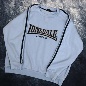 Vintage Baby Blue Lonsdale Sweatshirt | Large