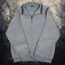 Load image into Gallery viewer, Vintage Baby Blue 1/4 Zip Fleece
